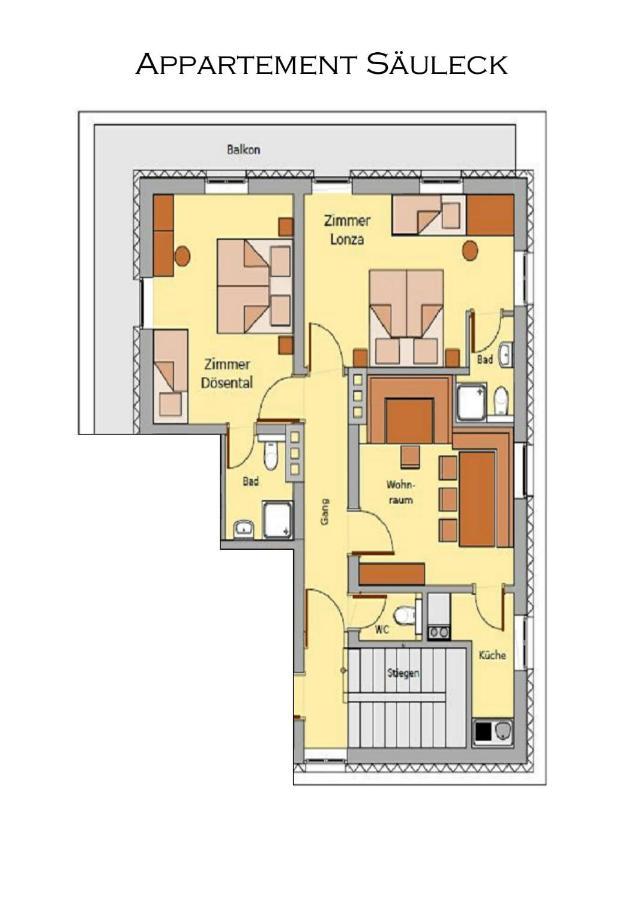 Saeuleck Appartement Inkl Skibus Mallnitz Dış mekan fotoğraf
